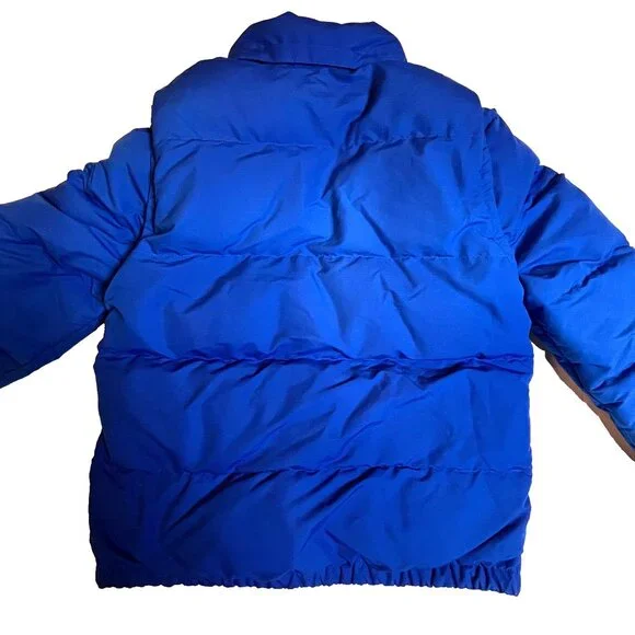 Polo Ralph Lauren Jacket/Vest Convertible Royal Blue Down Puffer Jacket Youth XL